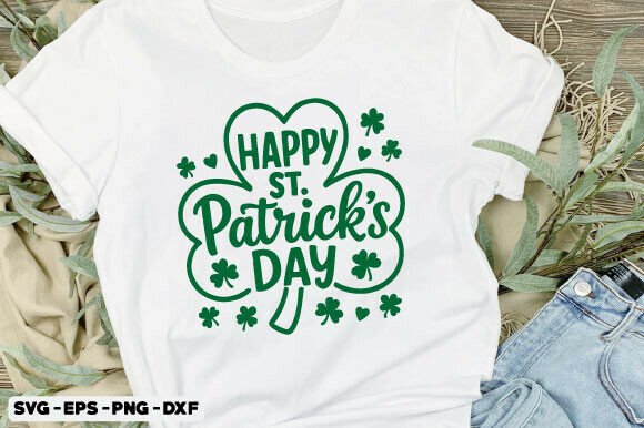 Happy Stpatricks Day Svg Design Graphics