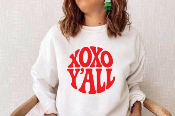 Retro Xoxo SVG: Graphics for T-Shirt Designs