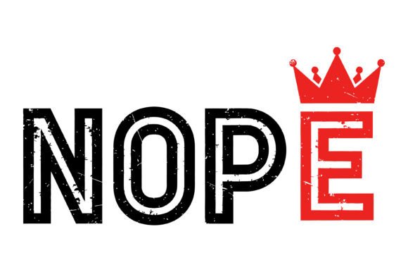 Reviewing the Nope Crown Typography Design