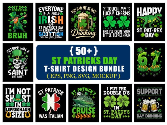 St Patrick’s Day Graphics for T-Shirt Designs